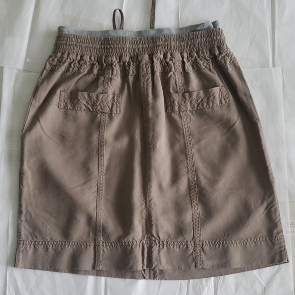 GoSilk Washable Pull-On Drawstring SILK Skirt NEW - Picture 9 of 16